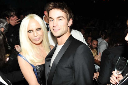 Chace Crowford and Donatella Versace : Versace for H&M