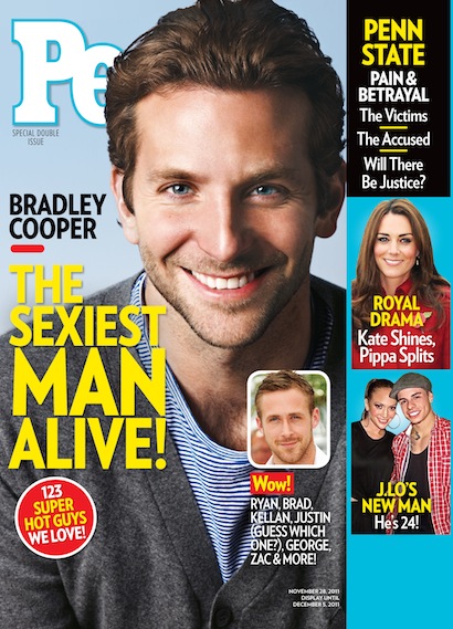 People The Sexiest Man Alive 2011: Bradley Cooper